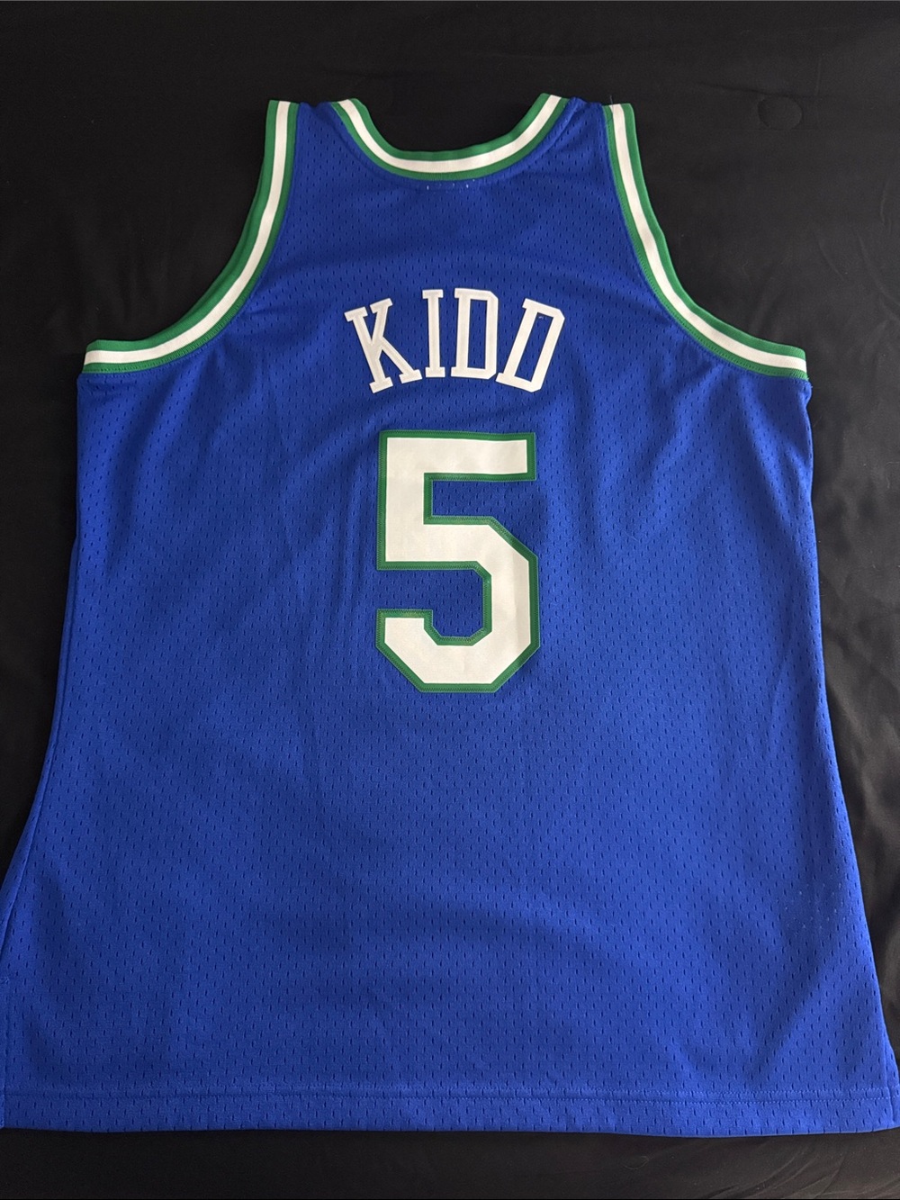 VINTAGE Dallas Mavericks #5 Jason Kidd Mitchell & Ness NBA Classic Jersey